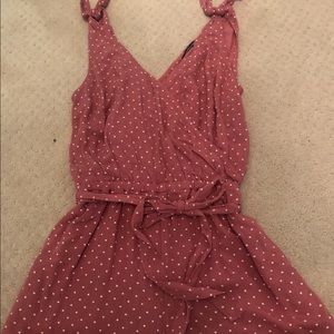 Abercrombie Pink Romper